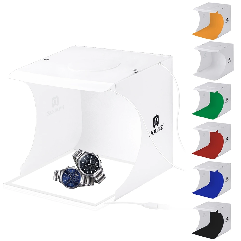 Набор светодиодных софтбоксов PULUZ для фотостудии световой короб фото и видео