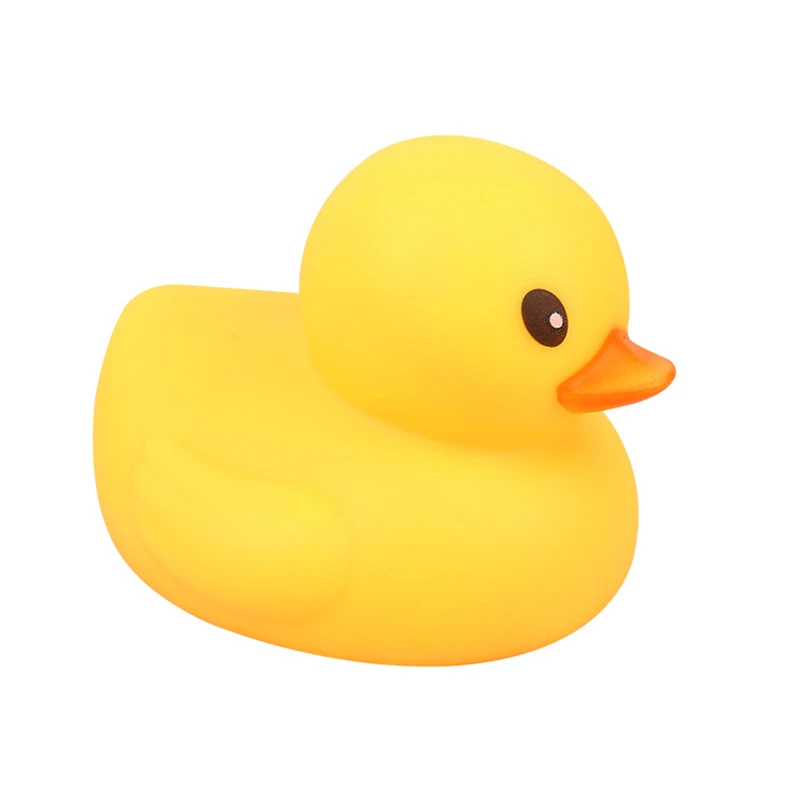 Baby Rubber Race Fun Educational Musical for Children Squeaky Duck Bath Toys Big Yellow Duck Bathroom Water Bathing Toys
