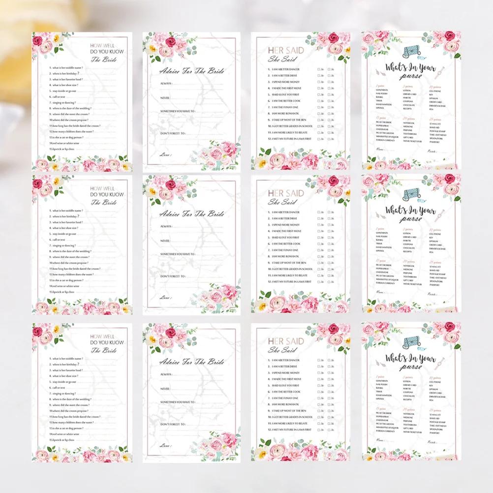 

Game Weddingparty Bridal Showergames Favors Single Accessory Decorations Hen Night Anniversary