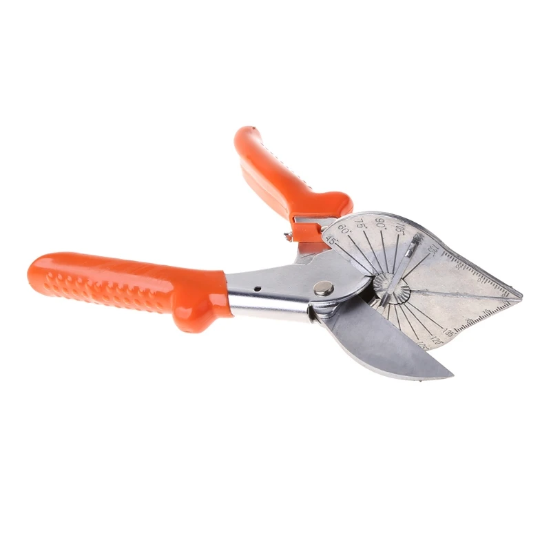 

45-120° Multi Angle Pipe Scissor PVC Wire Trunking Mitre Trim Cutter Hand Tool
