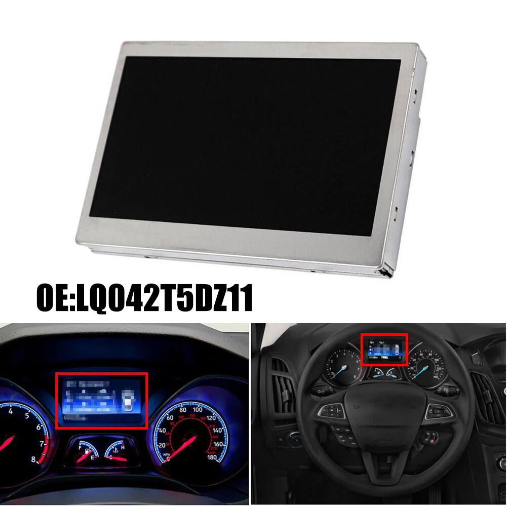 

1pc For Ford Focus 4.2inch LCD Display Color Screen Fit 150MPH Speedometer 2013-2016 LQ042T5DZ13A 13.5 V 150 MA