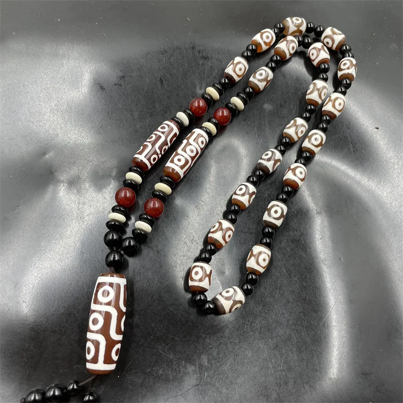 Красное тибетское колье Lane для свитера из искусственного агата ожерелье