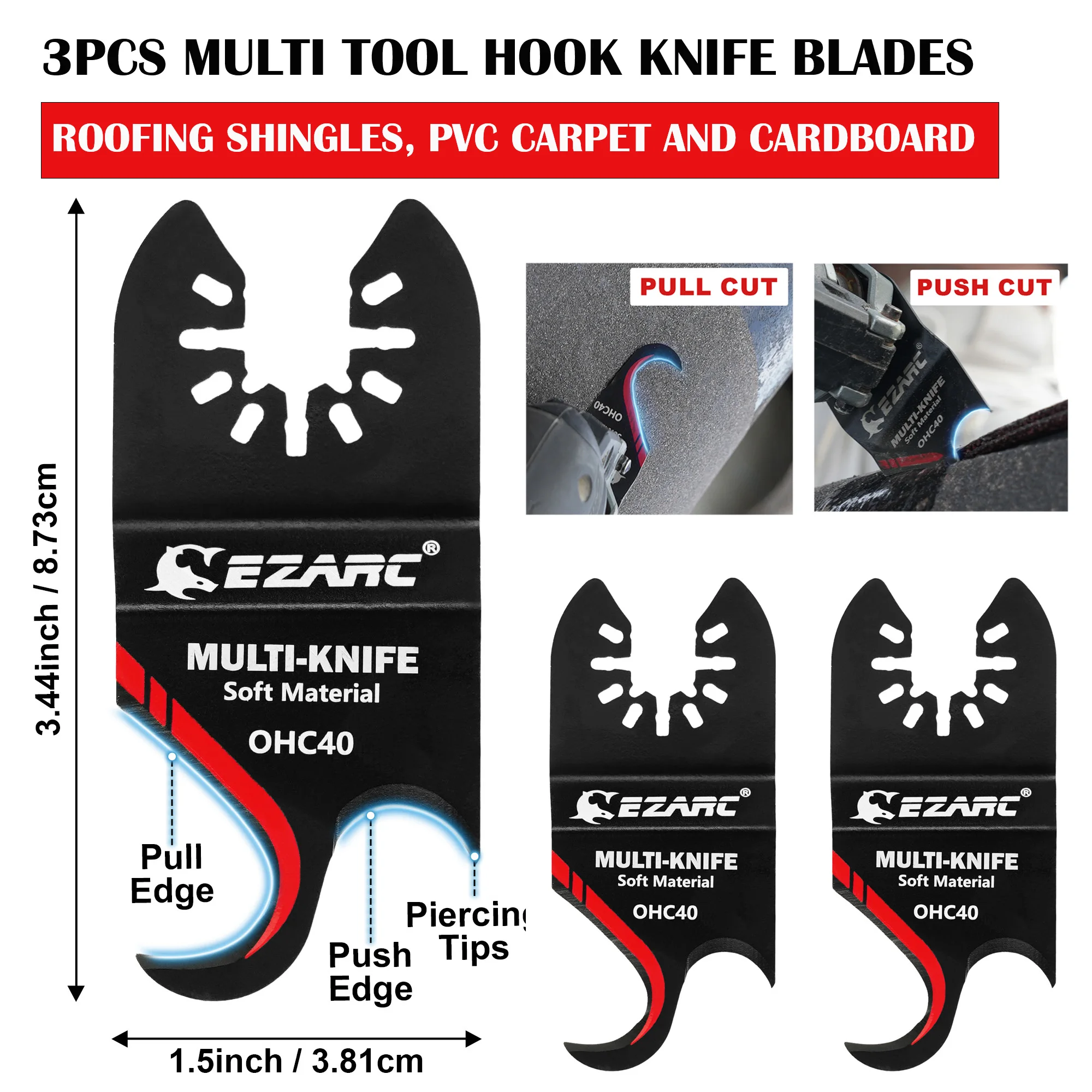 

EZARC Многофункциональные пильные диски (3 шт.)