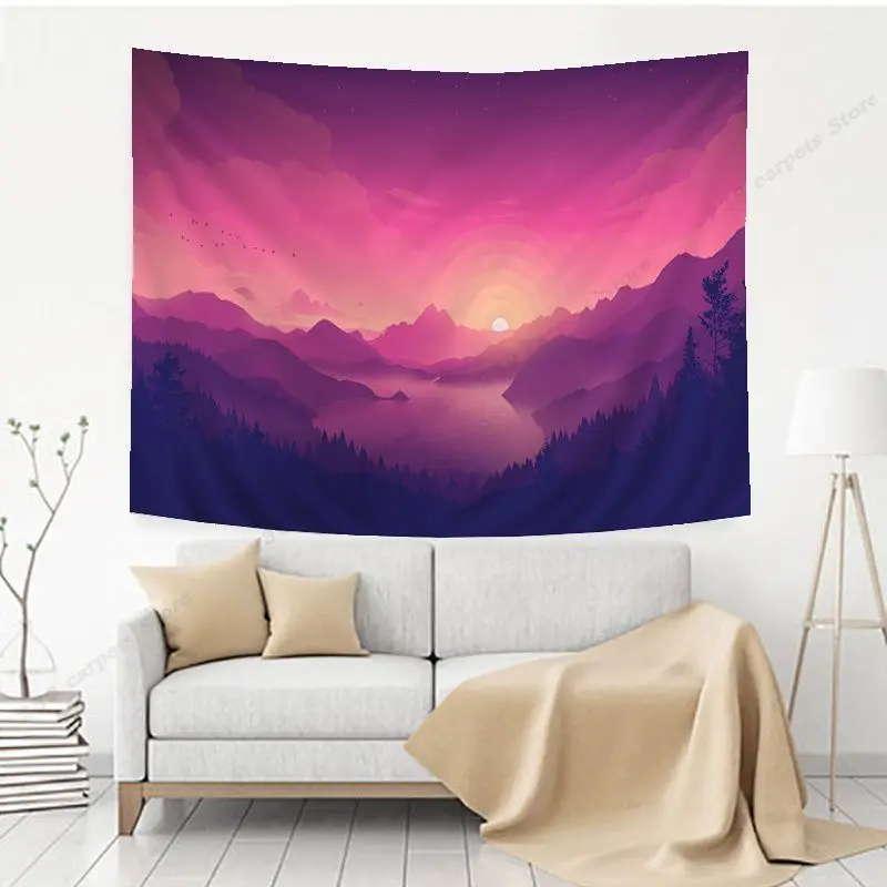 Firewatch подвесной богемный гобелен для гостиной дома и общежития Декор дешевый