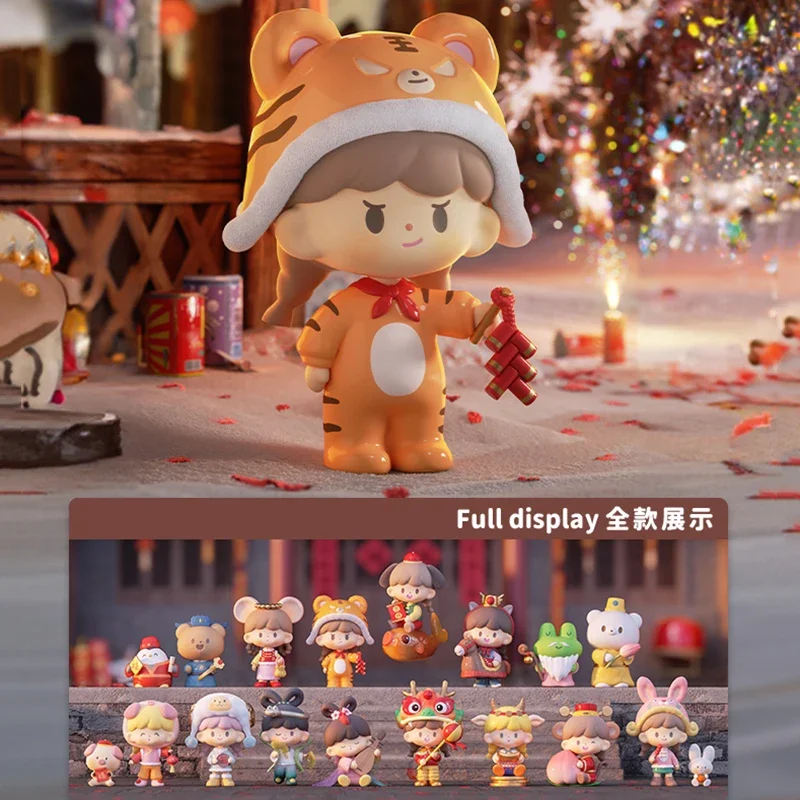 Значение единорога Zzoton Новый год в яблочной деревне серии слепая коробка игрушки