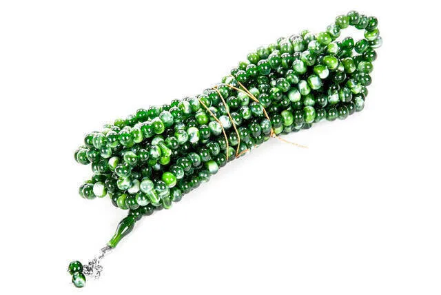 

IQRAH 500 pcs Prayer Beads-Green-White (Pcs)