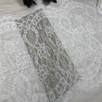 3 meters french lace eyelash lace blackwhite chantilly bridal lace trim soft nylon eyelash lace trim wedding dress fabric