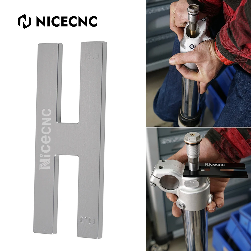 

10.3mm & 12.7mm / 13.3mm & 14.3mm Motorcycle Fork Damper Rod Holding Tool Holder for KTM BMW Honda Yamaha Kawasaki Suzuki