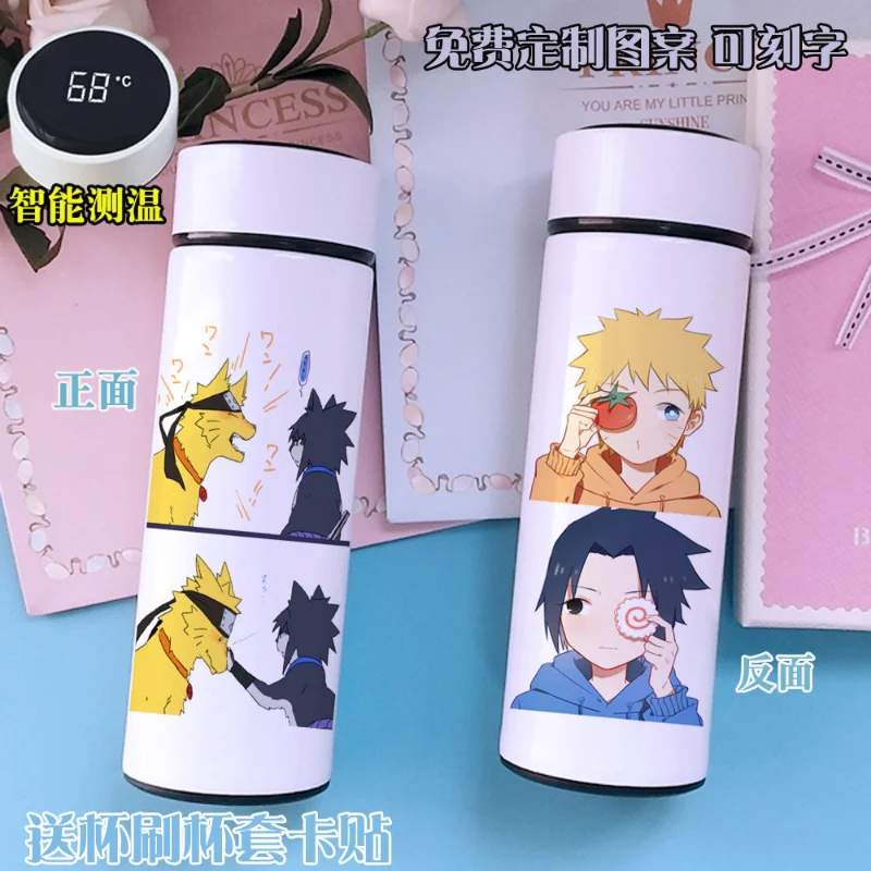 

Naruto Children's Water Cup Naruto Kakashi Sasuke Itachi Stainless Steel Thermos Cup Two-dimensional Anime Peripheral Wholesale