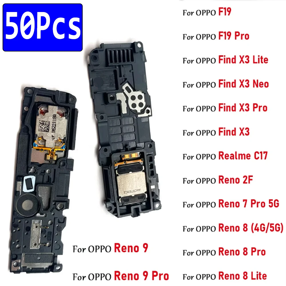 Фото 50 шт., запасные части для громкоговорителя, зуммера, звонка для OPPO F19 Pro, Find X3 Lite, X3 Neo, X3 Pro, Reno 2F, 7, 9 Pro 5G, 8, 4G, 8 Lite №1