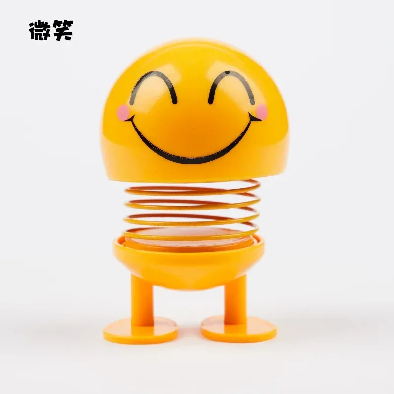 

Аксессуары для салона автомобиля, наклейка, забавная Вибрирующая голова, кукла, маленькие украшения, милая кукла, игрушки для автомобиля, украшение кузова автомобиля