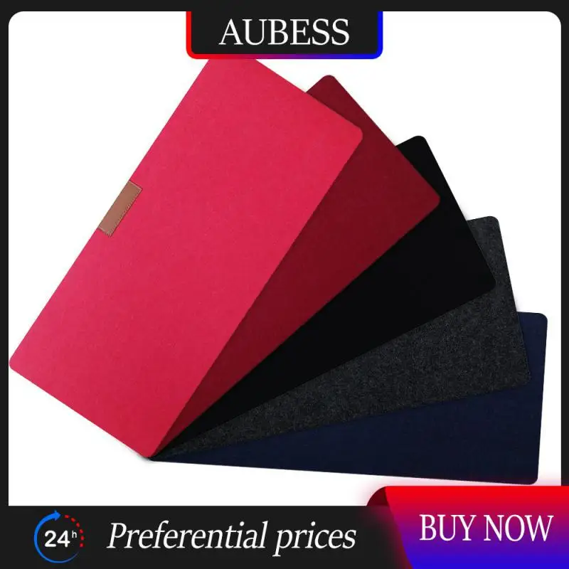 

Soft Wearable Mice Pad Office Computer Desk Mat Modern Table Wool Felt Laptop Cushion Large Mouse Pad Gaming Mouse Pad Deskpad