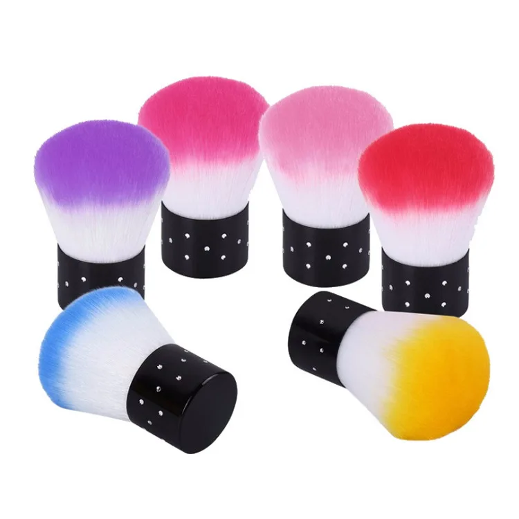 

one-pieces Nail Dust Brush Star Diamond Base Nail Brush Nail Tools acrylic brushes