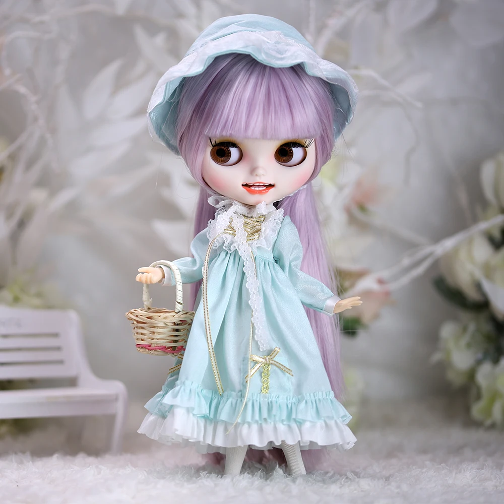 Ful Hair Pastoral Lolita Lace Maid Two Sets Special Girl Boy Gift Toy