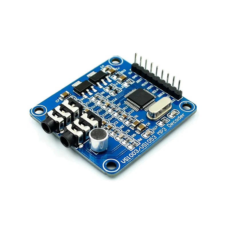 

VS1003B VS1053 MP3 Decoding Module Development Board VS1053b VS1053 IC Onboard Recording Function SPI Interface