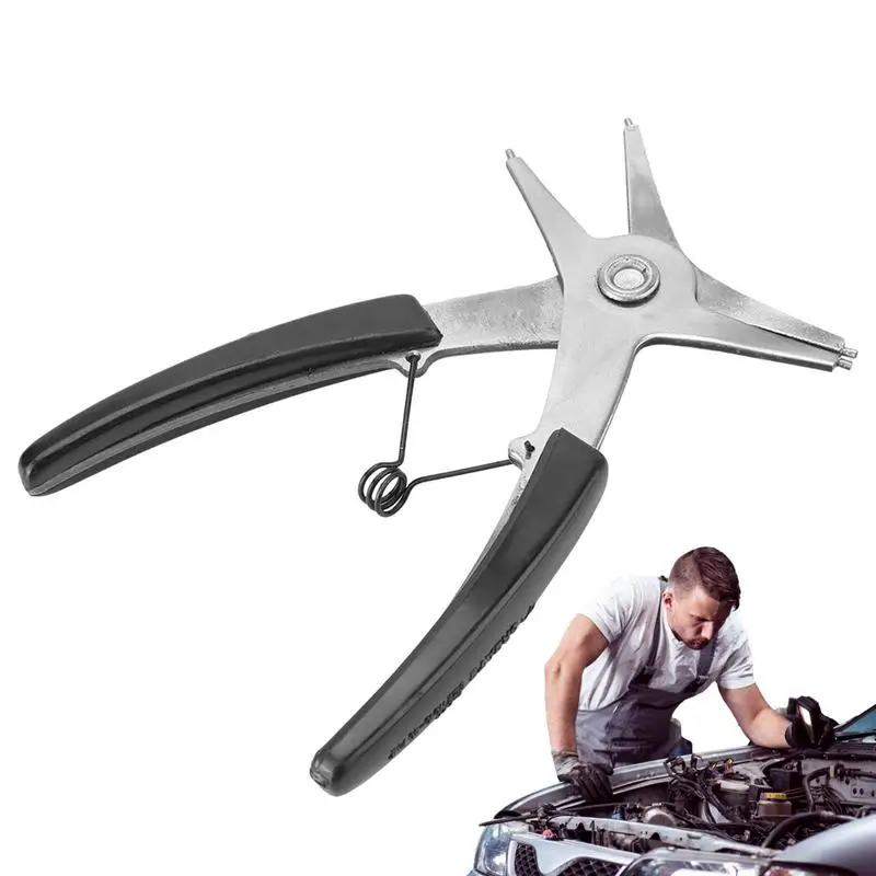 

Dual-Purpose Circlip Pliers Snap Ring Pliers For Removing 2-in-1 Snap Ring Plier Dual-Purpose Circlip Plier Internal External