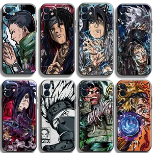 naruto japan anime funda phone case for iphone 11 13 12 pro max 12 13 mini x xr xs max se 2020 7 8 6s plus celular black free global shipping