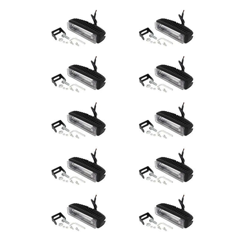 4 дюйма 30 Вт красная линия фонарь для вилочного погрузчика безопасной работы