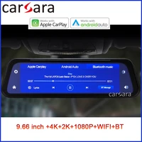 multi functional dvr rear view mirror wireless carplay androidauto monitor car display vehicles screen for all cars spotify navi