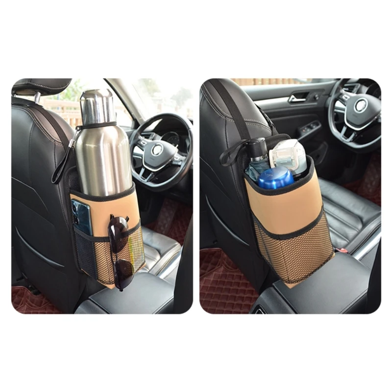

Car Side Organizers Car Interior Storage Hanging Bag Suitable for Car Truck & SUVs Can Hold Phone Sunglasses Items GTWS