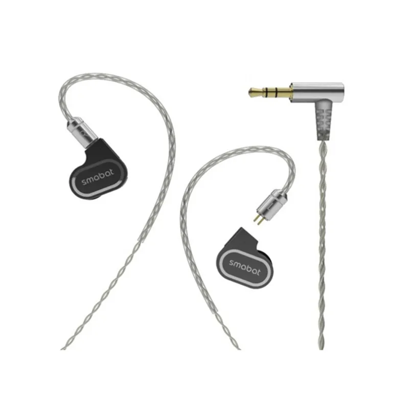 

Smabat X1 Dual Dynamic Driver 2pin 0.78mm HiFi Earphone with Tuning Button
