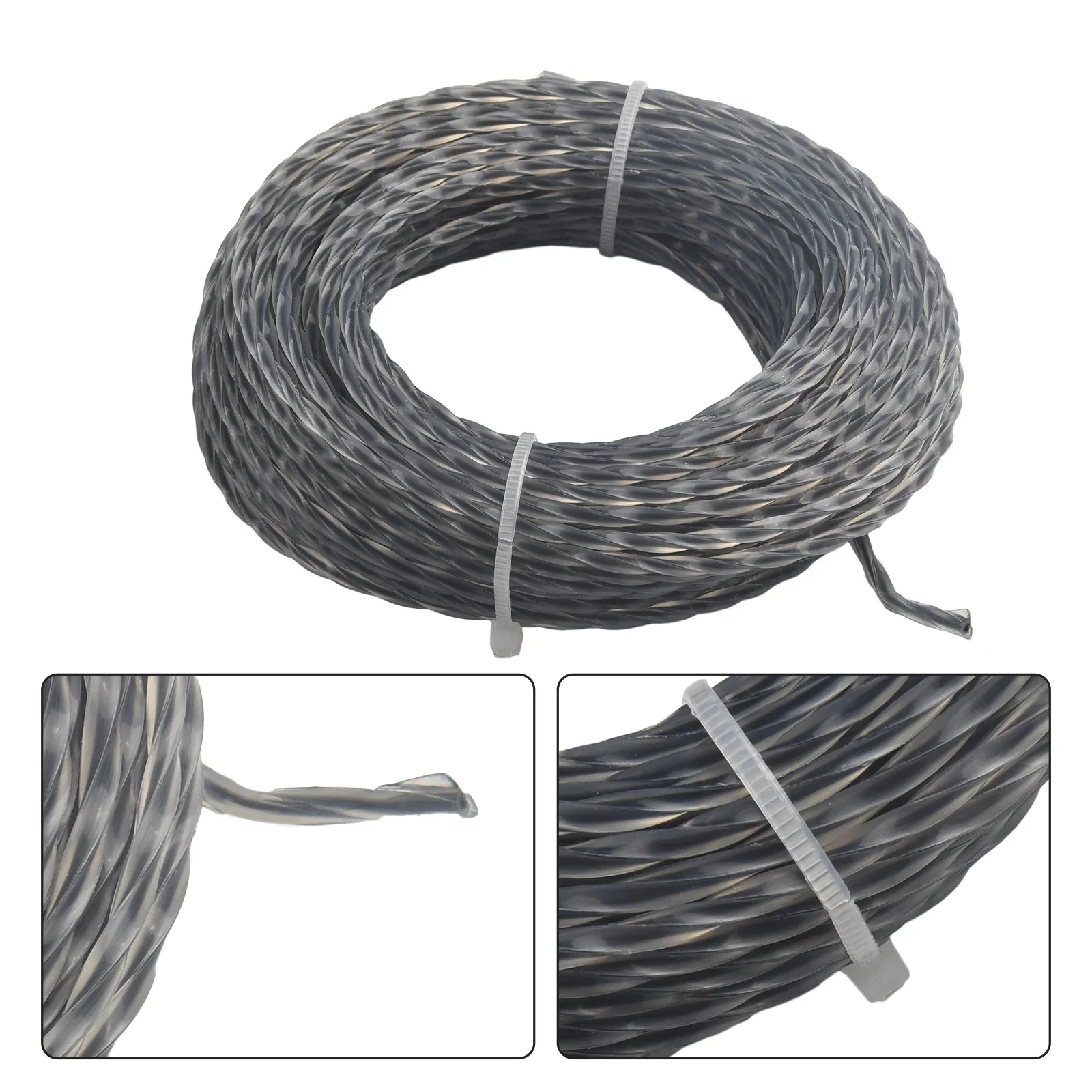 Упростите уход за садом с помощью 2 наборов травяной триммера Corereinforced Line 0 3 мм x 15 м