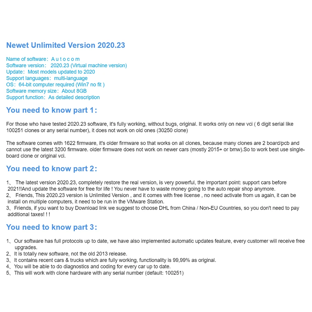 Автомобильное диагностическое программное обеспечение 2020 23 неограниченная