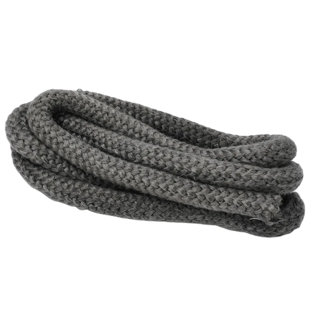 

18mm 3meters Log Burner Door Seal Strip Stove Fire Rope Fiberglass For Wood Burning Stove Fireplace Seal Rope Household Supplies