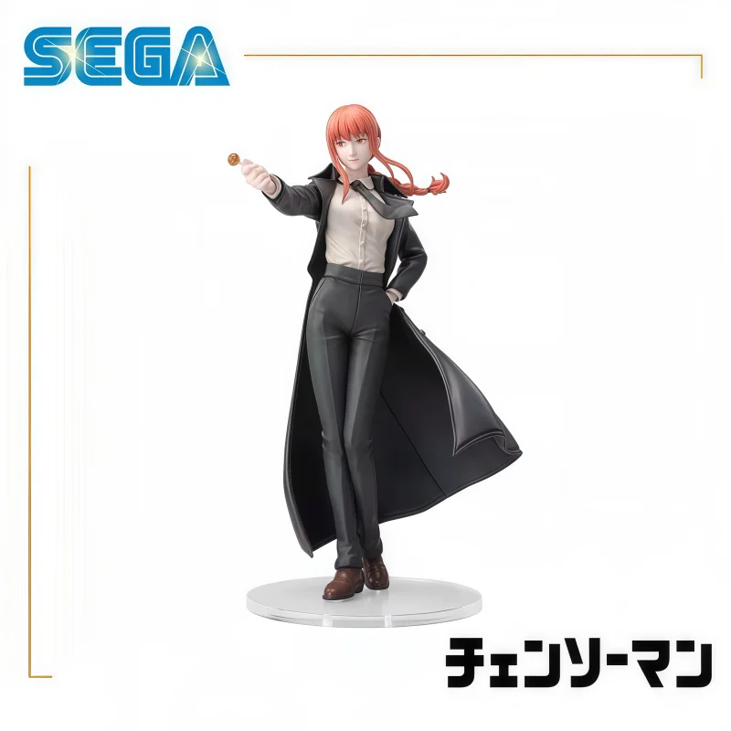 Фото В наличии 100% оригинальная фигурка SEGA Chainsaw Man Makima, модель куклы, новая анимационная периферия в штучной упаковке, гаражные игрушки №4
