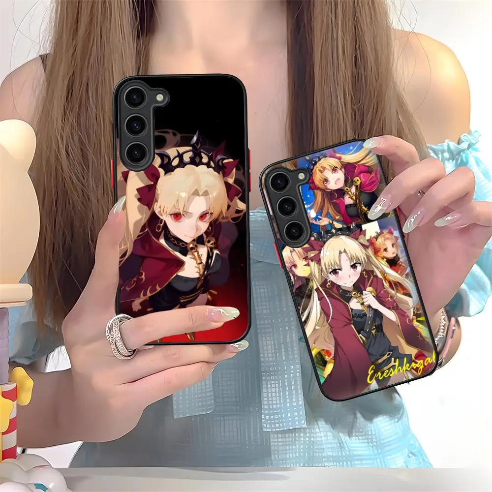 Фото Чехол для телефона Anime FGO Ereshkigal для Samsung Galaxy S26 S25 S24 S23 S22 S21 Plus FE Ultra, противоударный, с эффектом кожи №2