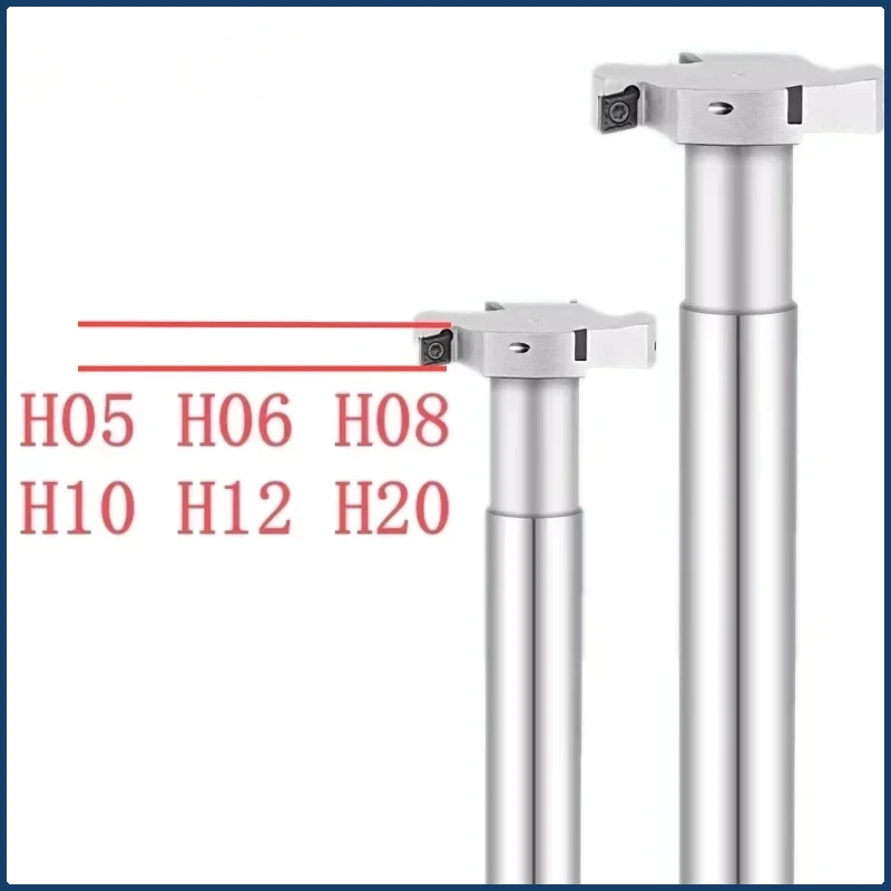 

HTS MTS H05 H06 H08 H10 H12 H20 D20-D100 Фрезы с Т-образным пазом Фрезы с тремя кромками Держатель фрезерного станка с ЧПУ CCMT MPHT