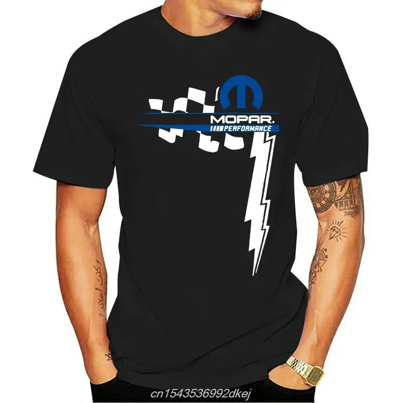 

MOPAR PERFORMANCE NAVY BLUE COTTON TEE SHIRT