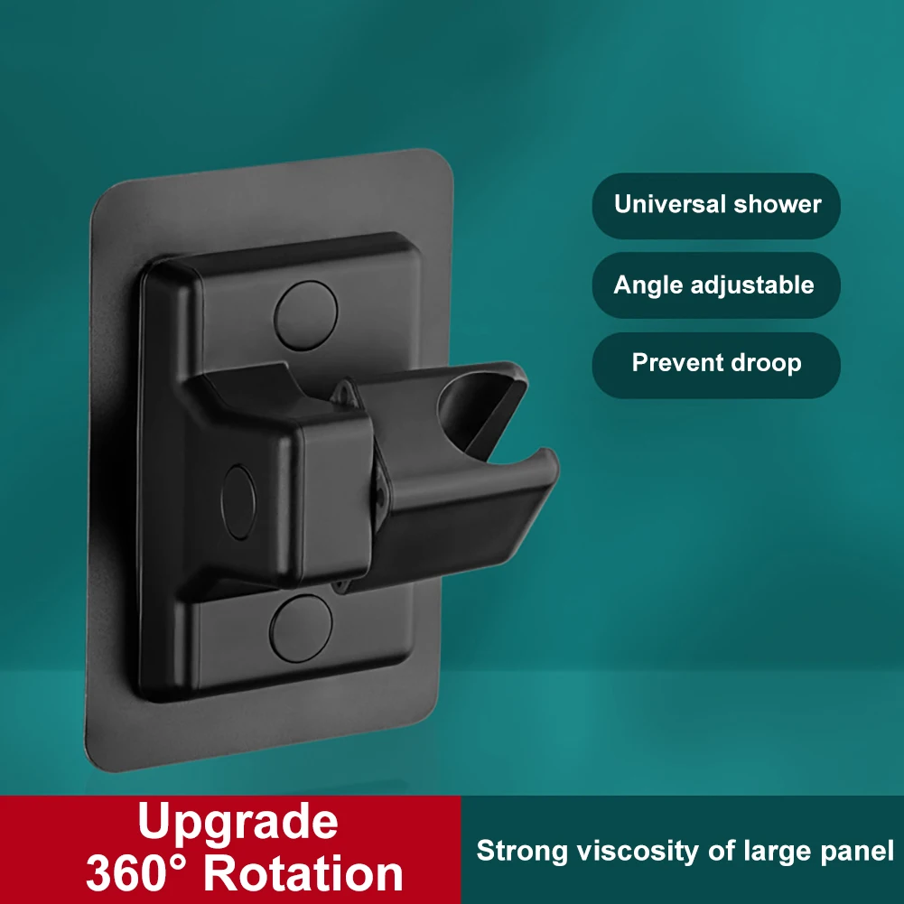 

Самоклеящаяся универсальная подставка для душевой лейки, с поворотом на 360 градусов