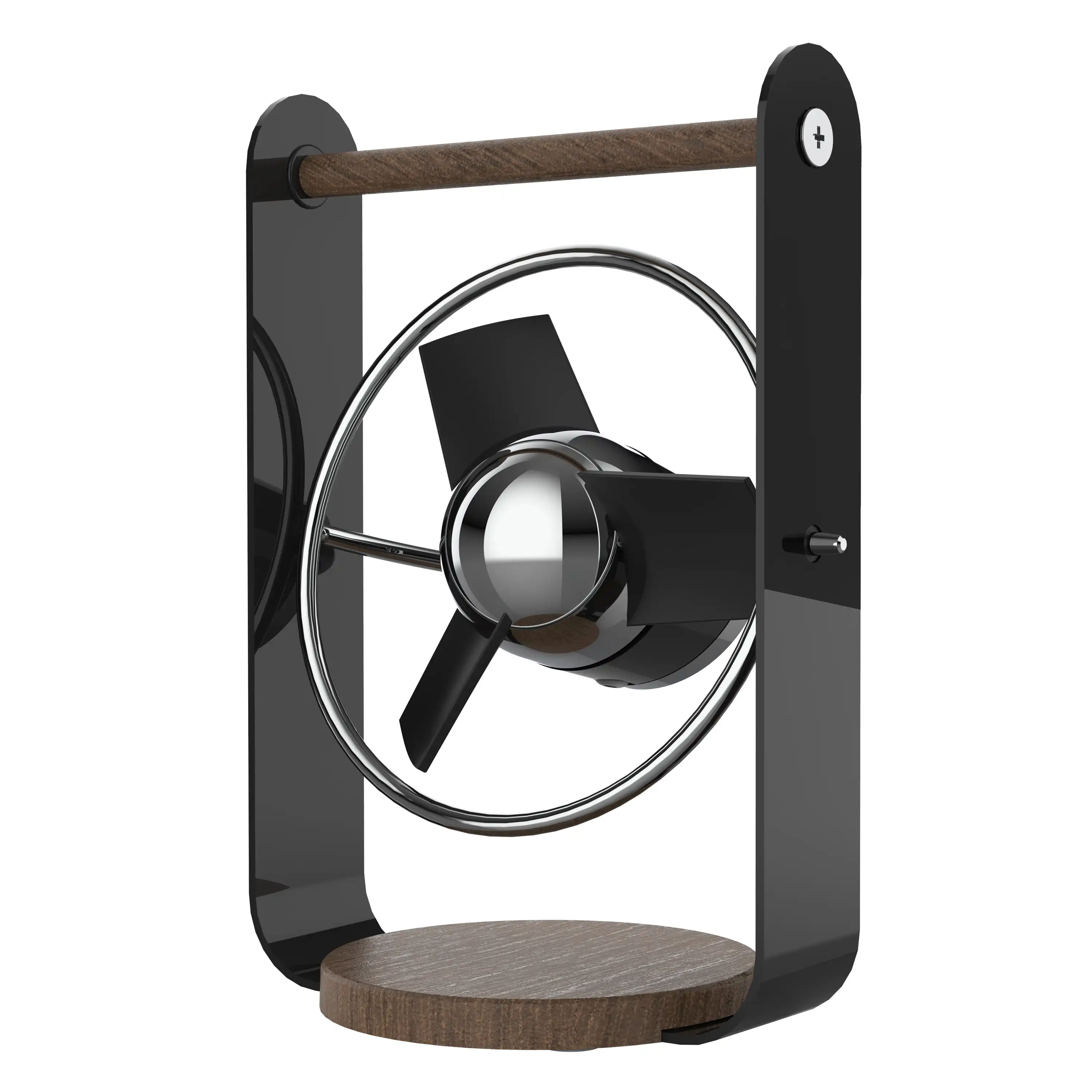 

Soft Blade USB Desktop Fan - Black