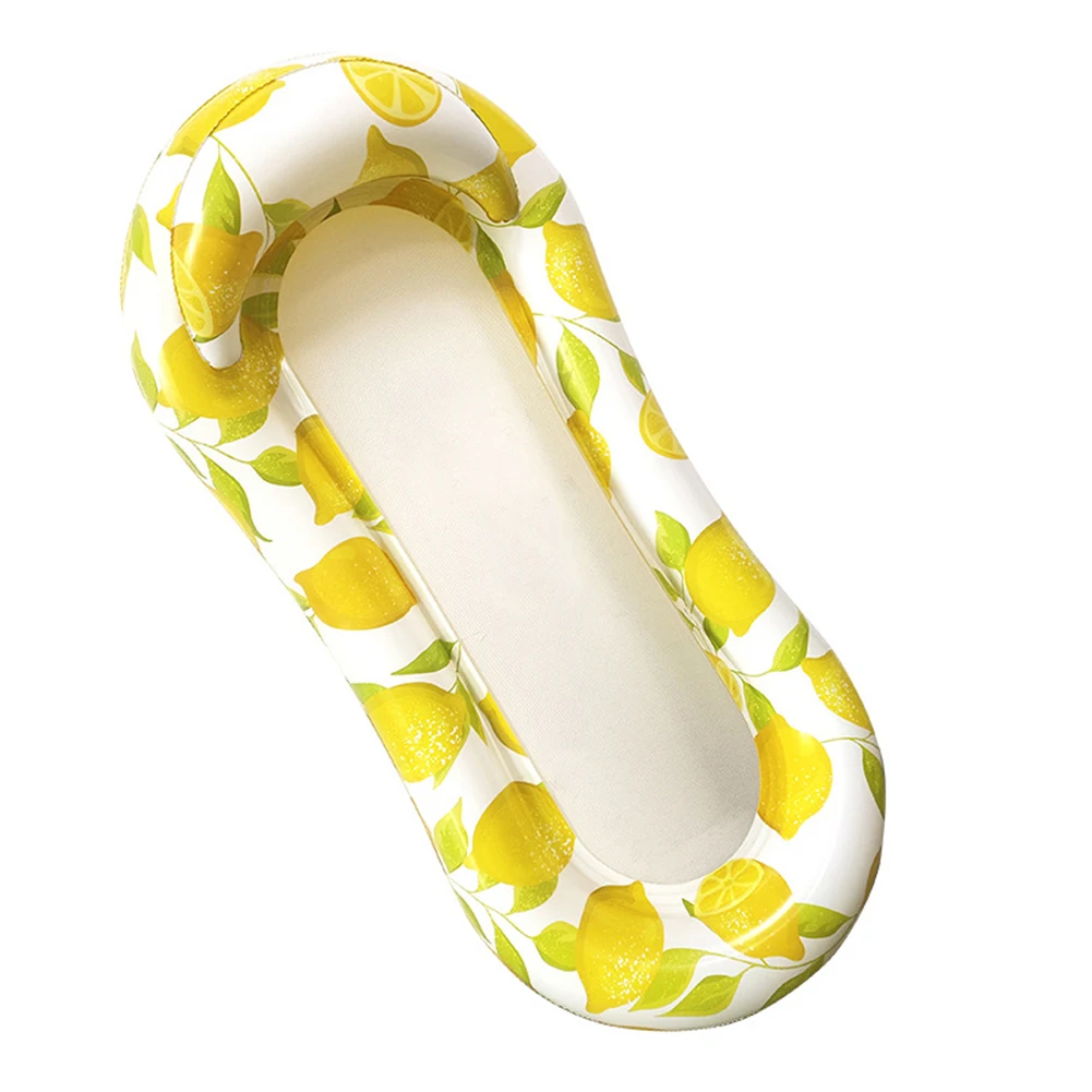

Inflatable Pool Lounger Float Water Hammock Floatie Swimming Pool Tanning Lounger Beach Sunbath Recliner Air Bed