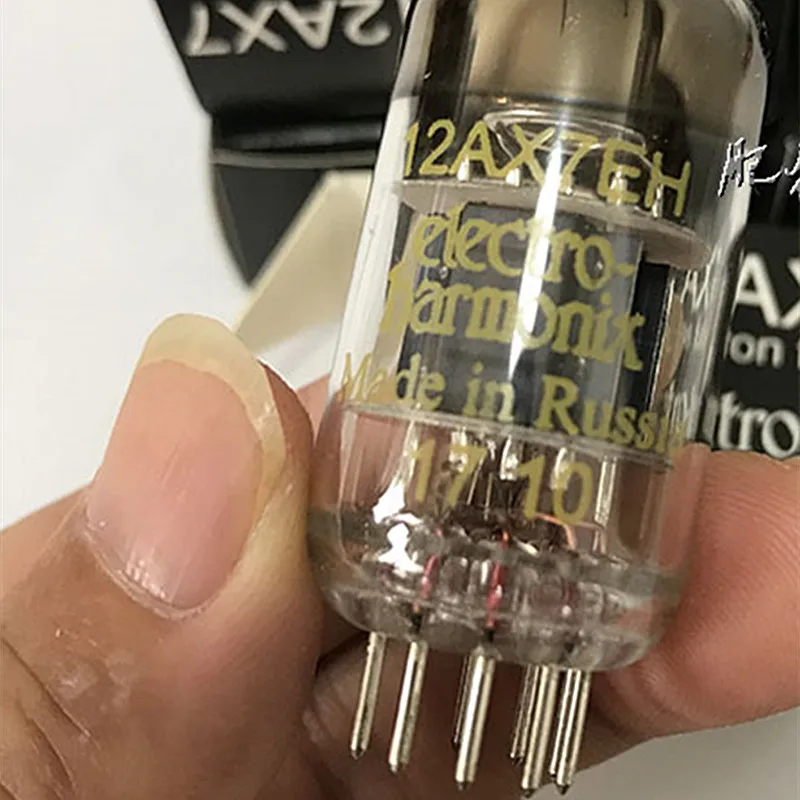 

EH 12AX7 вакуумная трубка маленькая и средняя сигнальная трубка заменяет ECC83 6N4 для Hi-Fi аудиоусилителя оригинальная стандартная