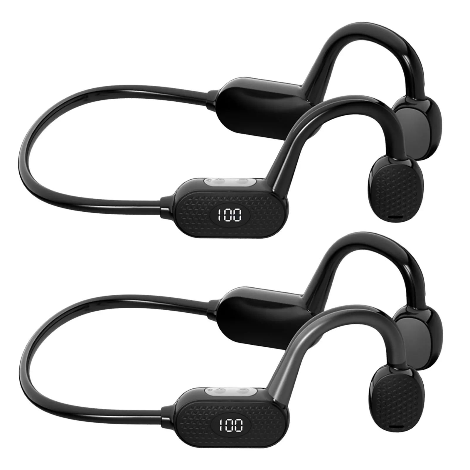 

VG07 Bone Conduction Earphones Wireless Bluetooth5.1 Headphones Stereo Hand-free Music Earbuds Outdoor Sport Waterproof Headset