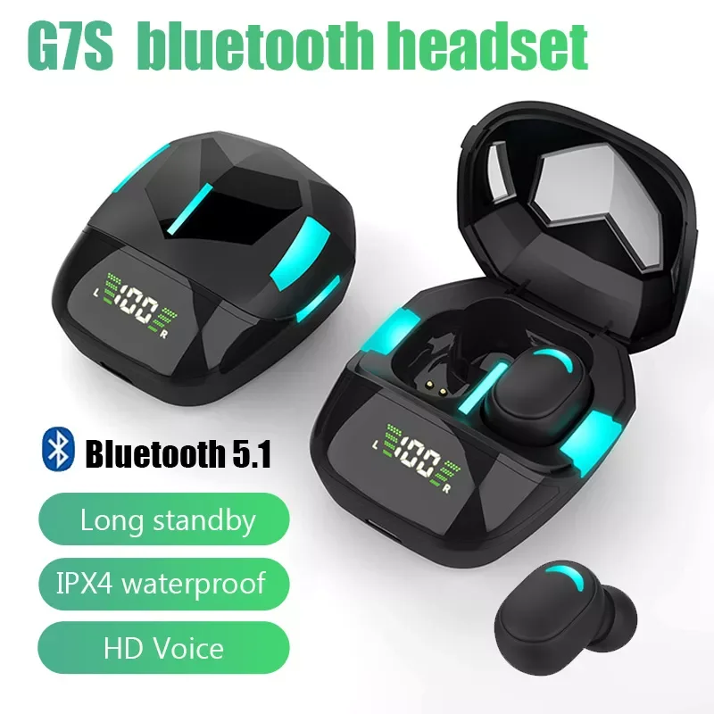 

Gaming Wireless Headphones Touch Control Noise Cancelling Bluetooth Earphones Streo Sports Headset Wireless Bluetooth 5.1