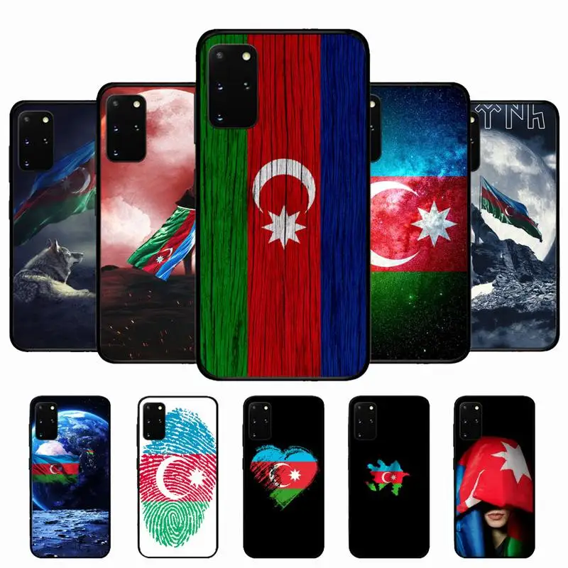 

Azerbaijan flag Phone Case for Samsung S10 21 20 9 8 plus lite S20 UlTRA 7edge