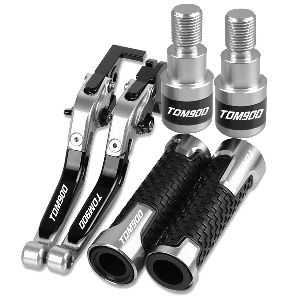 

Brake Clutch Lever Handlebar Handle Grip Ends For YAMAHA TDM900 TDM 900 2004 2005 2006 2007 2008 2009 2010 2011 - 2014 all years