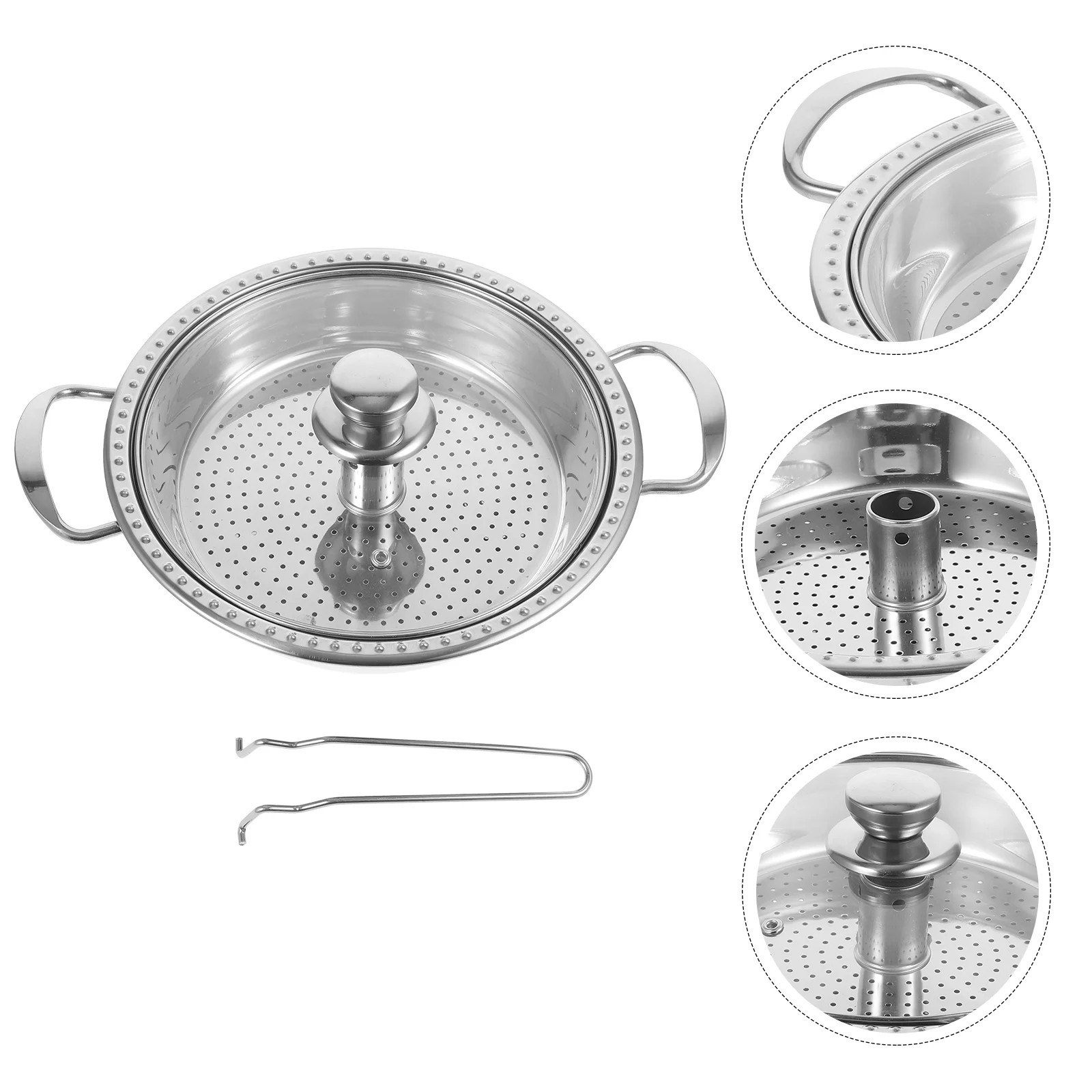 

Steamer Pot Stainless Steel Tamale Pan Kitchen Olla Para Tamales Steaming