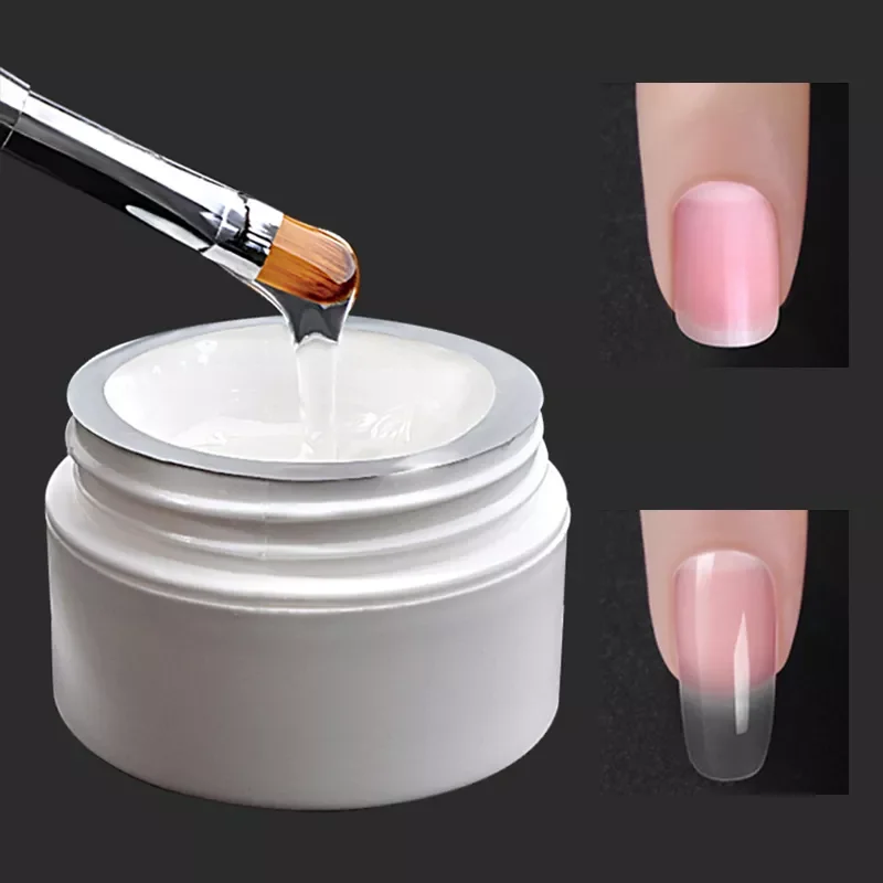 

1/2Oz Builder UV Gel Nail Polish For Extension Finger Building Clear Semi Permanent Varnish Art Hybrid Enamel Hard Led Esmaltes