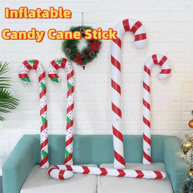 1 шт. надувные рождественские конфеты-трости воздушные шары веселые украшения