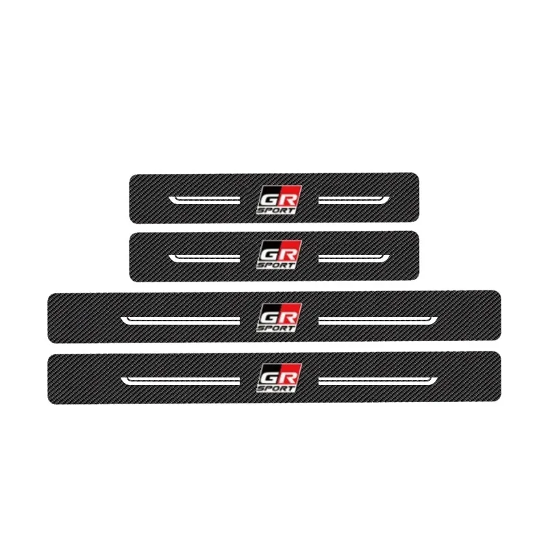 

Для Toyota GR спортивный автомобильный карбоновый порог Защитная Наклейка на багажник Автомобильная Накладка защита от царапин Наклейка Автомобильные аксессуары