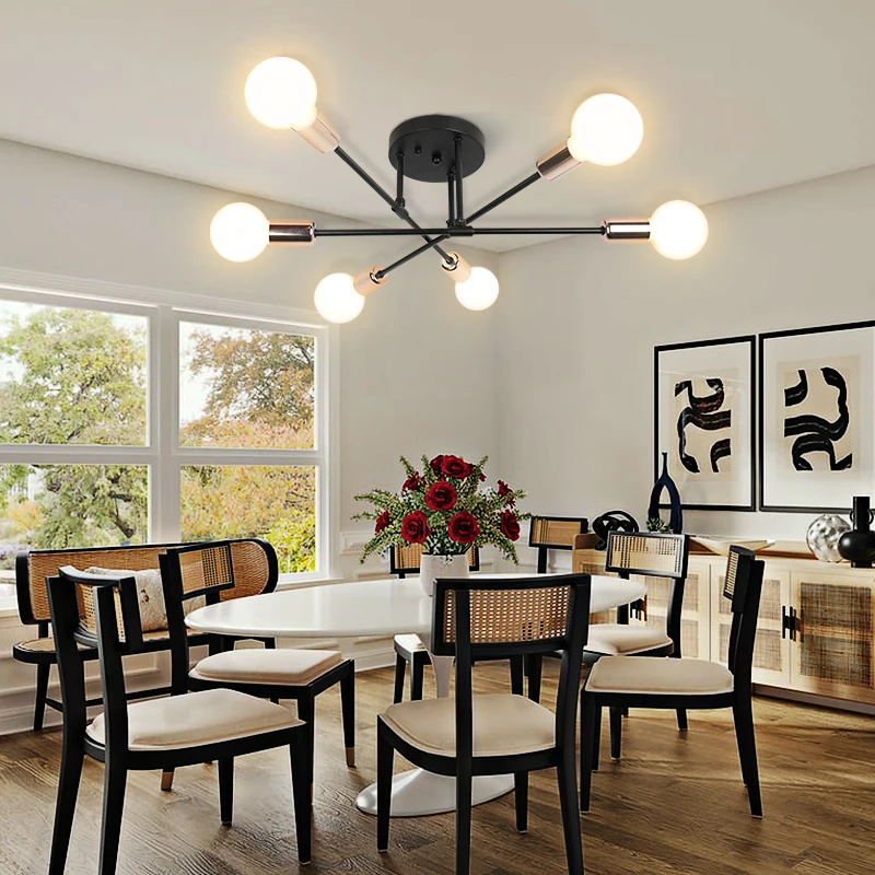 

Chandelier Led Ceiling Lighting Home Hanging Long Position Lamp kitchen Dining Living Room Home Christmas Decor Pendant Light