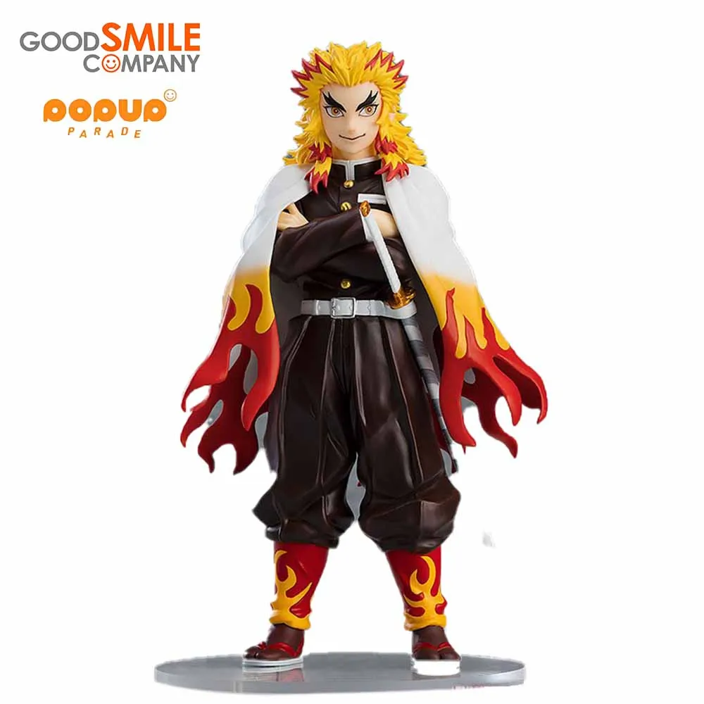 

In Stock Original Good Smile POP UP PARADE Demon Slayer Rengoku Kyoujurou GSC Anime Figure Action Figures Collectible Model Toy
