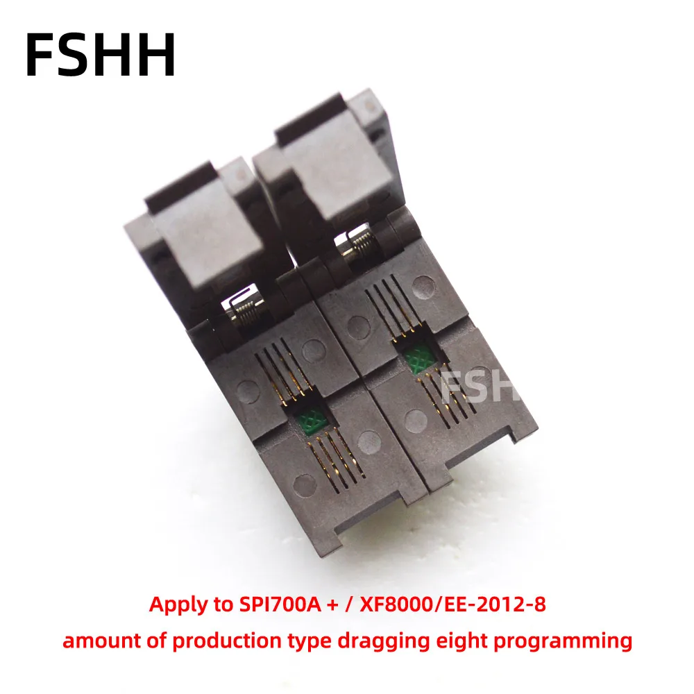 5x6mm QFN8 WSON8 Programmer Adapter for SPI-FLASH Programmer Adapter 25XXX eeprom flash Adapter