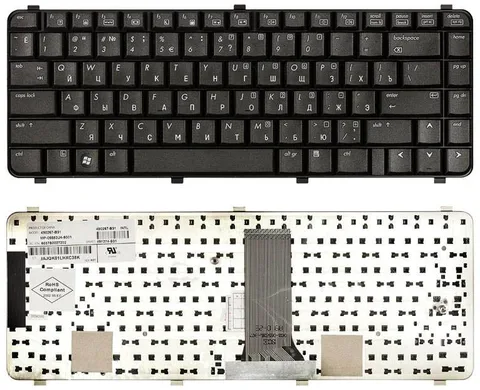 Клавиатура для HP Compaq 610 черная