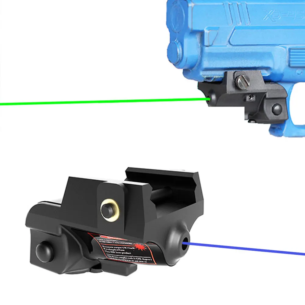 

USB Rechargeable Handgun Blue Green Laser Sight Tactical armas de defesa g2c taurus acessórios
