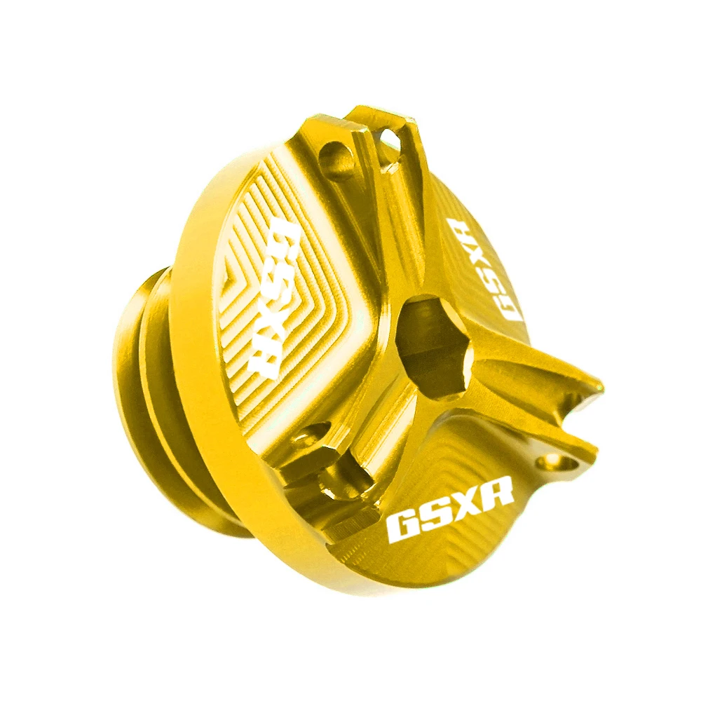 

Мотоцикл с ЧПУ M19 * 2,5, алюминиевая масляная чашка двигателя, крышка топливного бака, винтовая заглушка для SUZUKI GSX-R 600 750 1000 GSXR